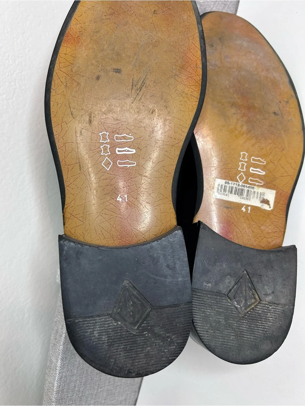 Beta Black Leather Cap Toe Oxford Dress Shoes EU 41 Worn Once